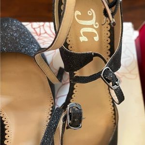 These are various styles of pretty summer sandal heels